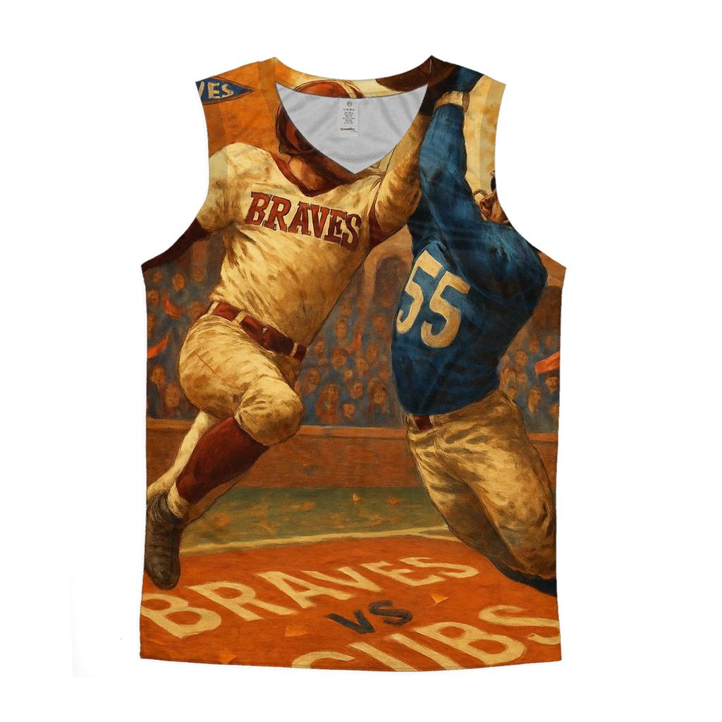 Autumn Gridiron Duel sports performance tank tops