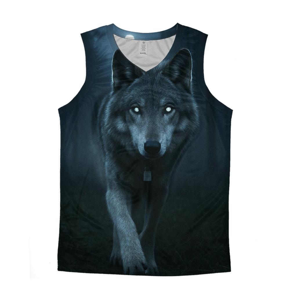Trail Camera Night Stare personalized athletic tanks