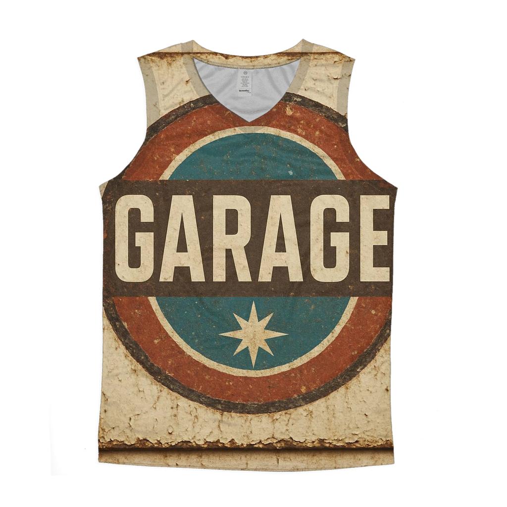 Classic Roadside Gas Logo personalized athletic tanks