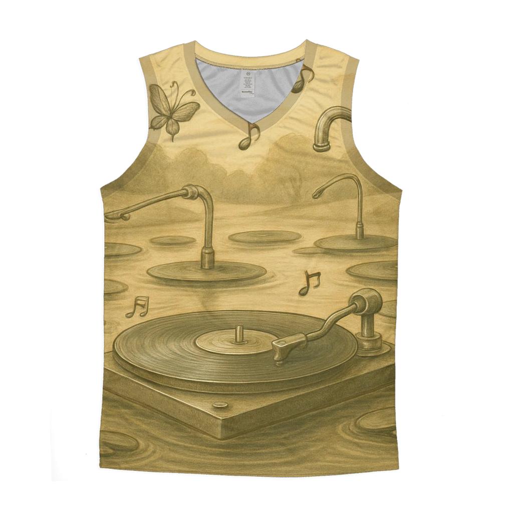 Turntable Garden designer workout tanks