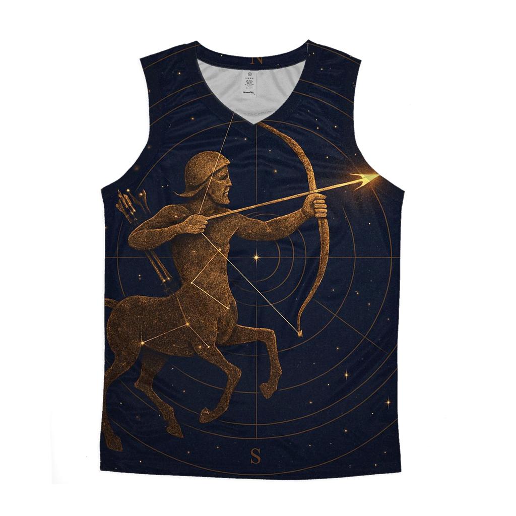 Sagittarius Archer Star Navigator casual summer tank tops