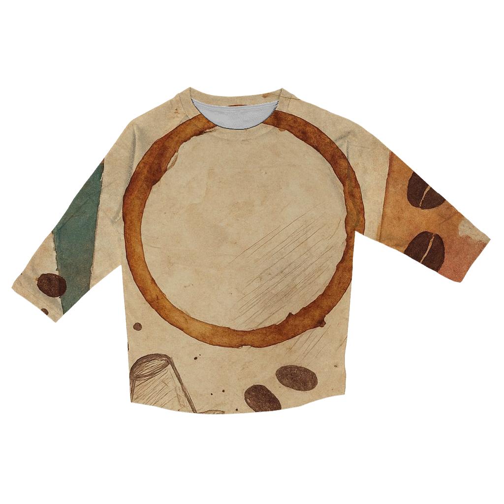 Cup Ring Impression designer 3/4 sleeve blouses