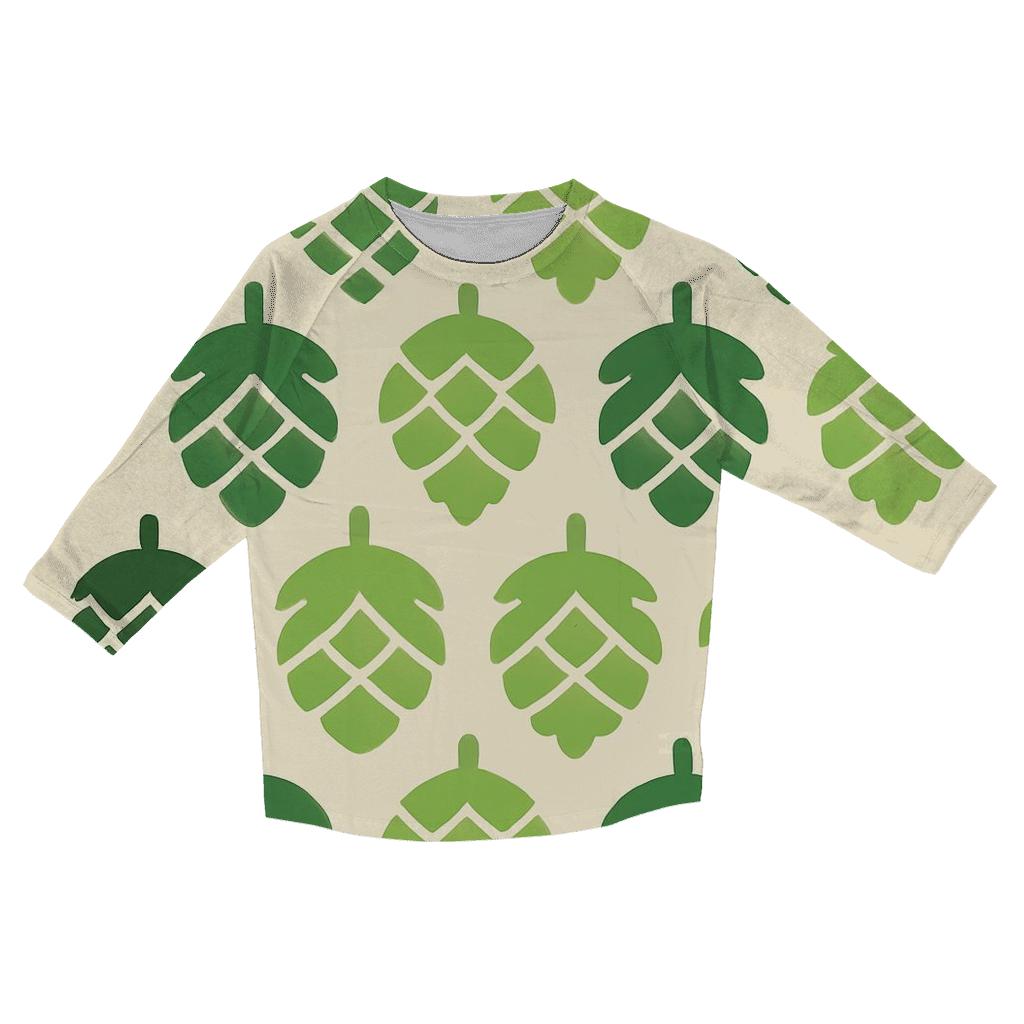Pinecone Cascade designer 3/4 sleeve blouses