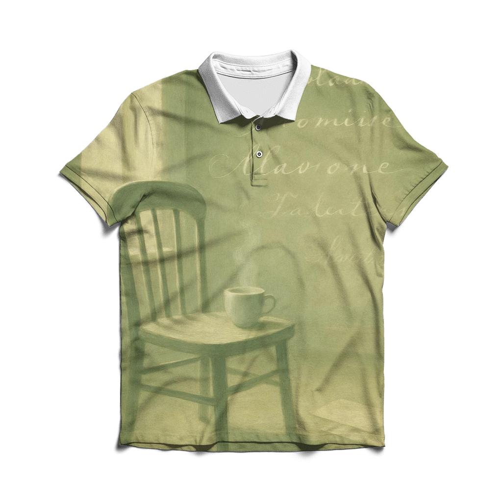 The Echo Of Care custom polo shirts