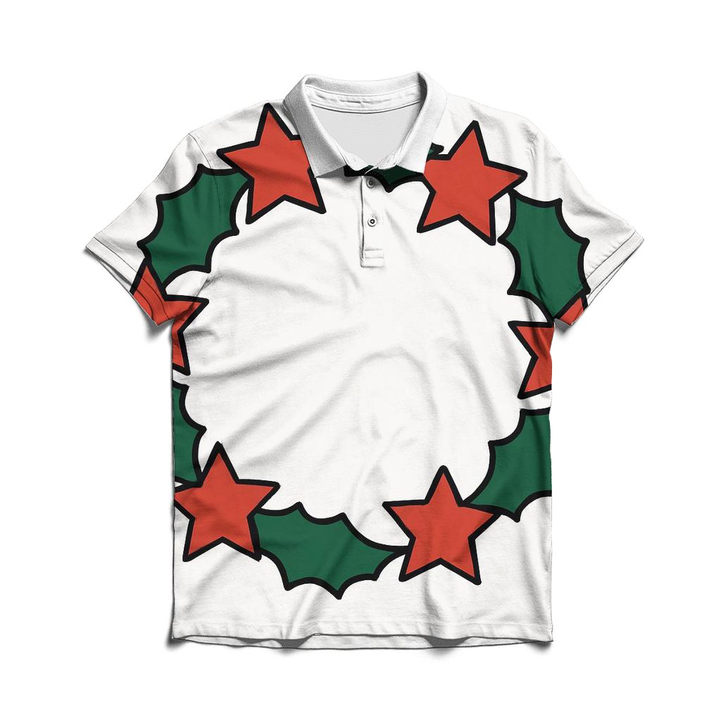 Starlit Wreath casual sports polo shirts