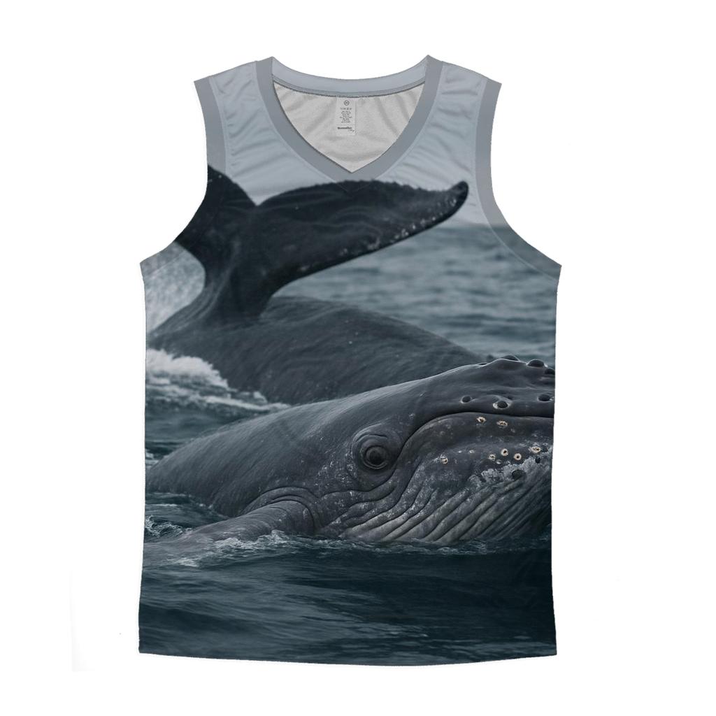 Pelagic Pulse Humpback Calf designer workout tanks