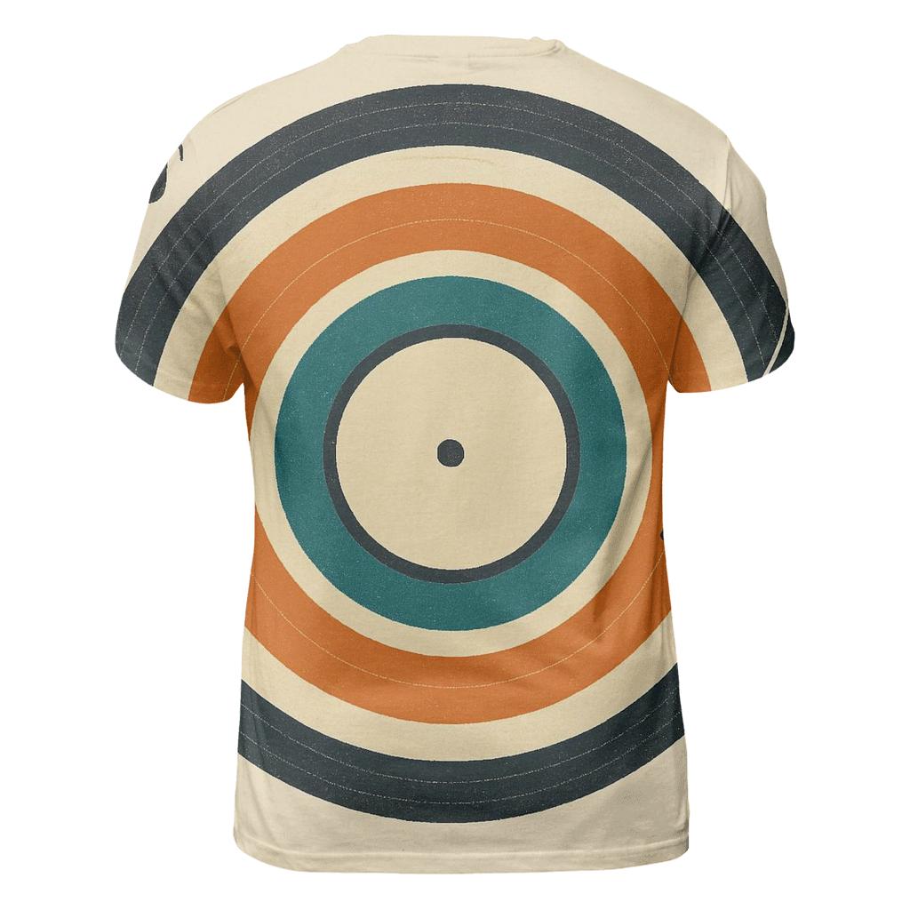 Vinyl Record Radiance statement graphic shirts