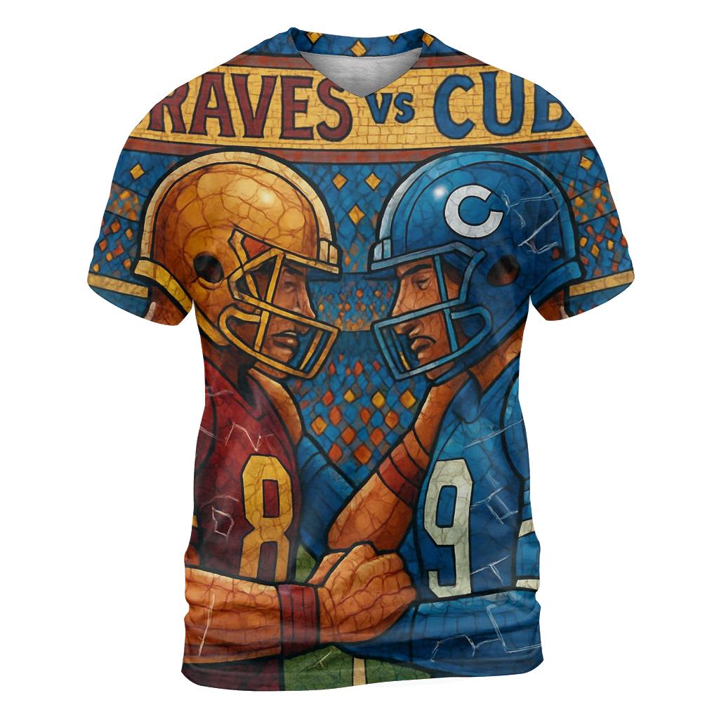 Championship Mosaic Moment statement graphic shirts