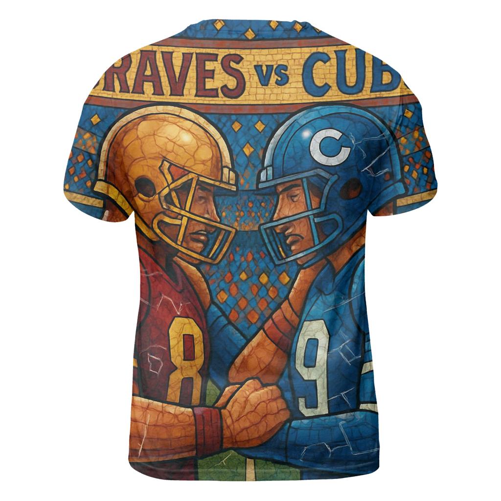 Championship Mosaic Moment statement graphic shirts