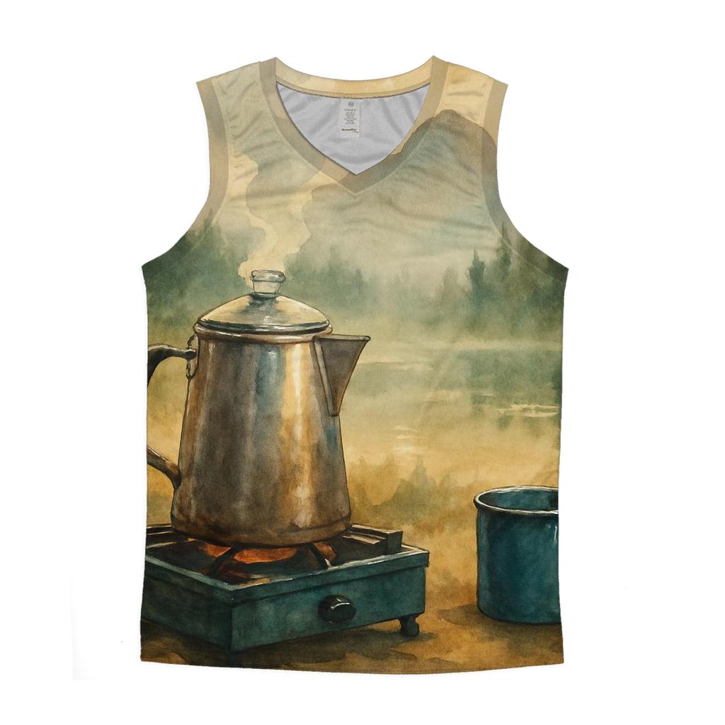 Percolator Peak Scene trendy fitted tank tops