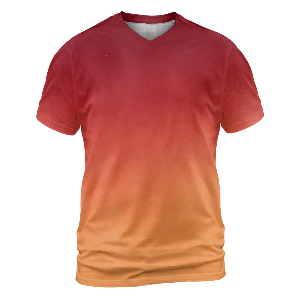 Overdyed Sunset Ombre custom all-over print shirts