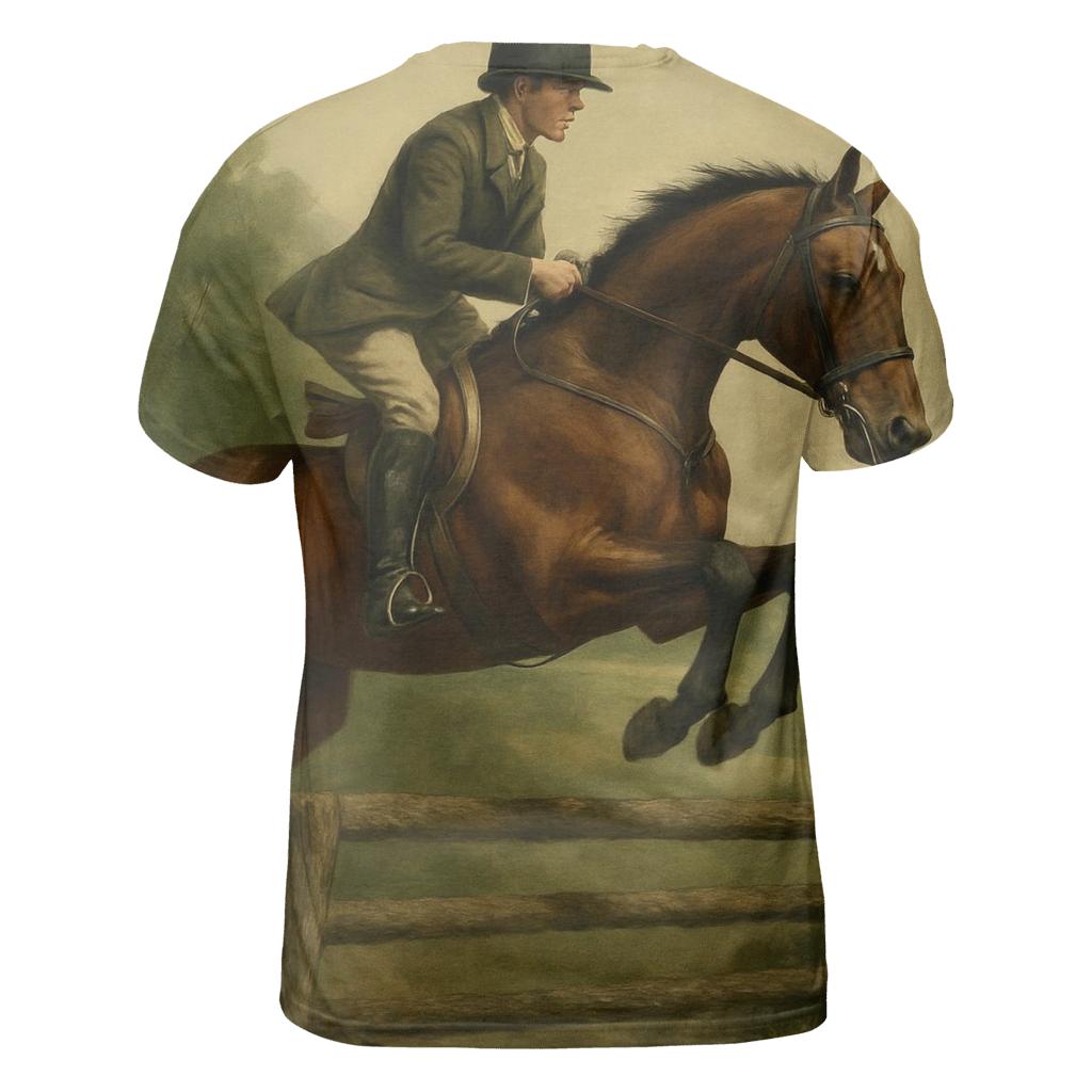 Equestrian Jump Classic designer pattern shirts