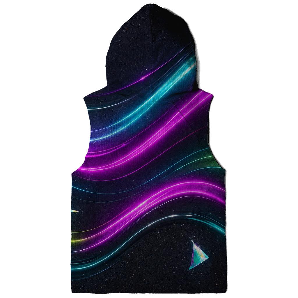 Electric Neon Aurora graphic hoodies