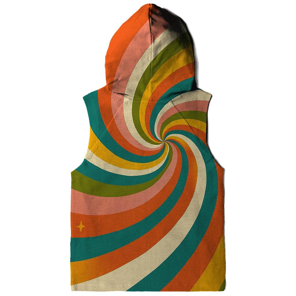 Groovy Rainbow Swirl hoodie designs