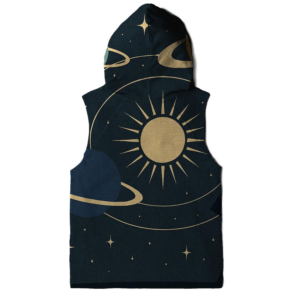 Retro Cosmic Orbit heavyweight hoodies