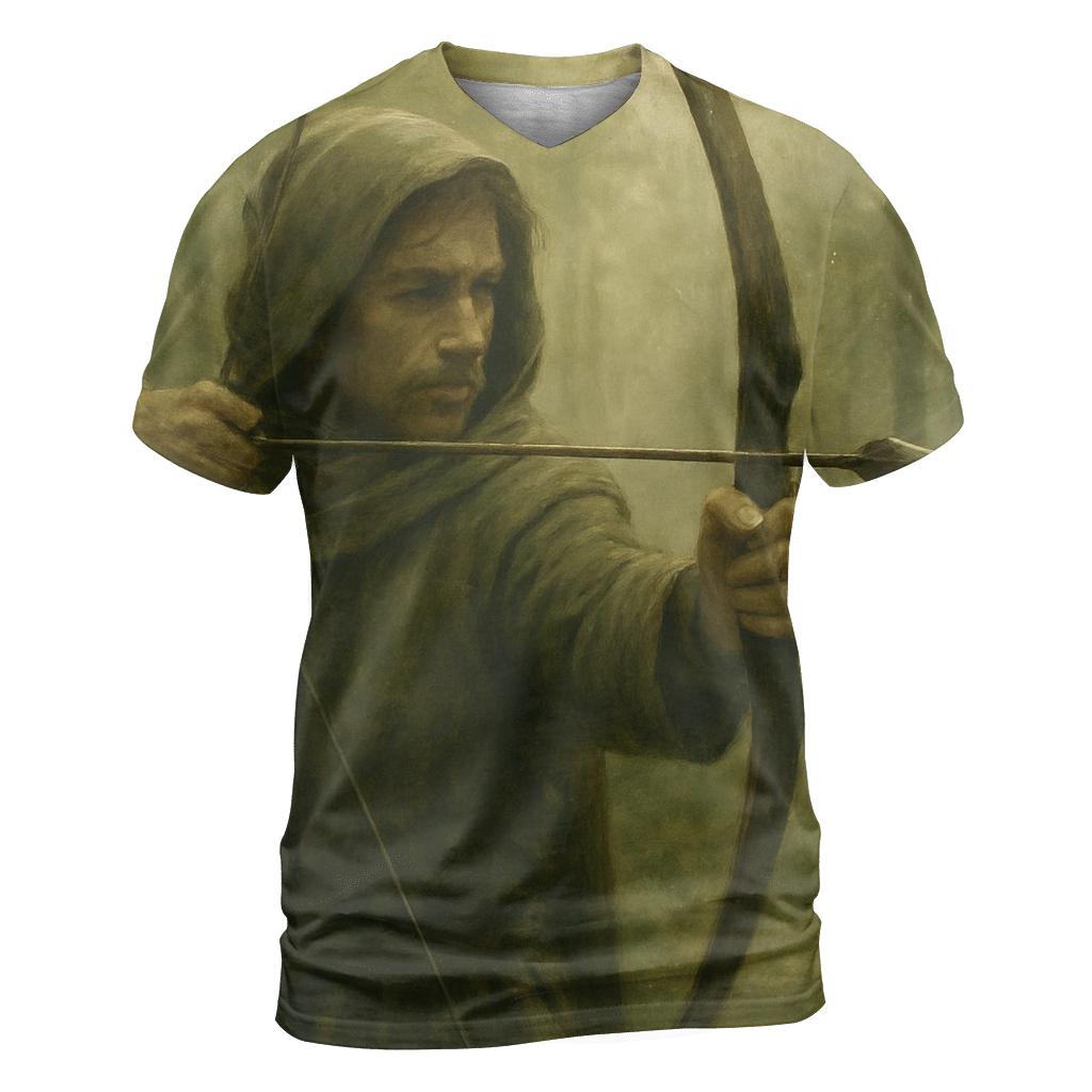 Archery Forest Focus statement graphic shirts