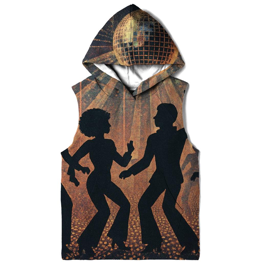 Disco Dot Panorama custom hoodies