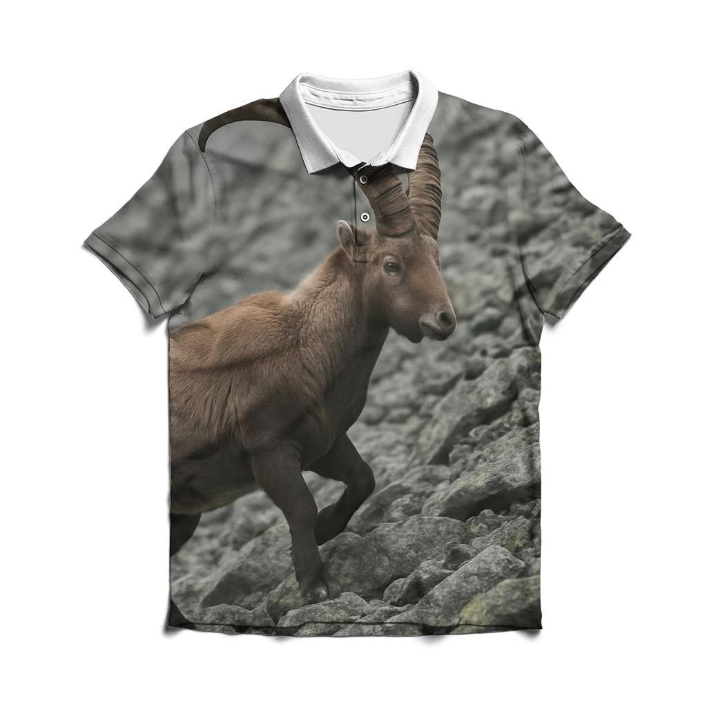 Alpine Sentinel Ibex Traverse casual sports polo shirts