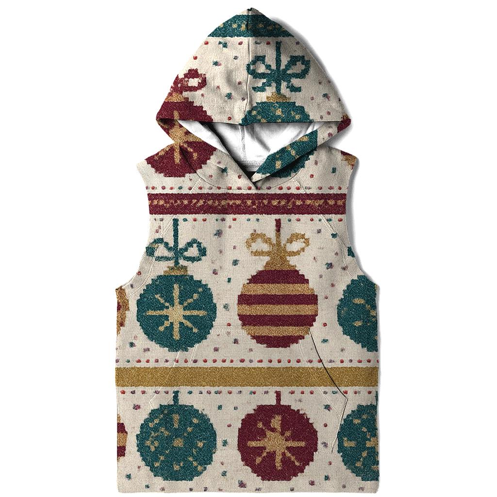 Ornament Ribbon Tapestry Design zip-up hoodies