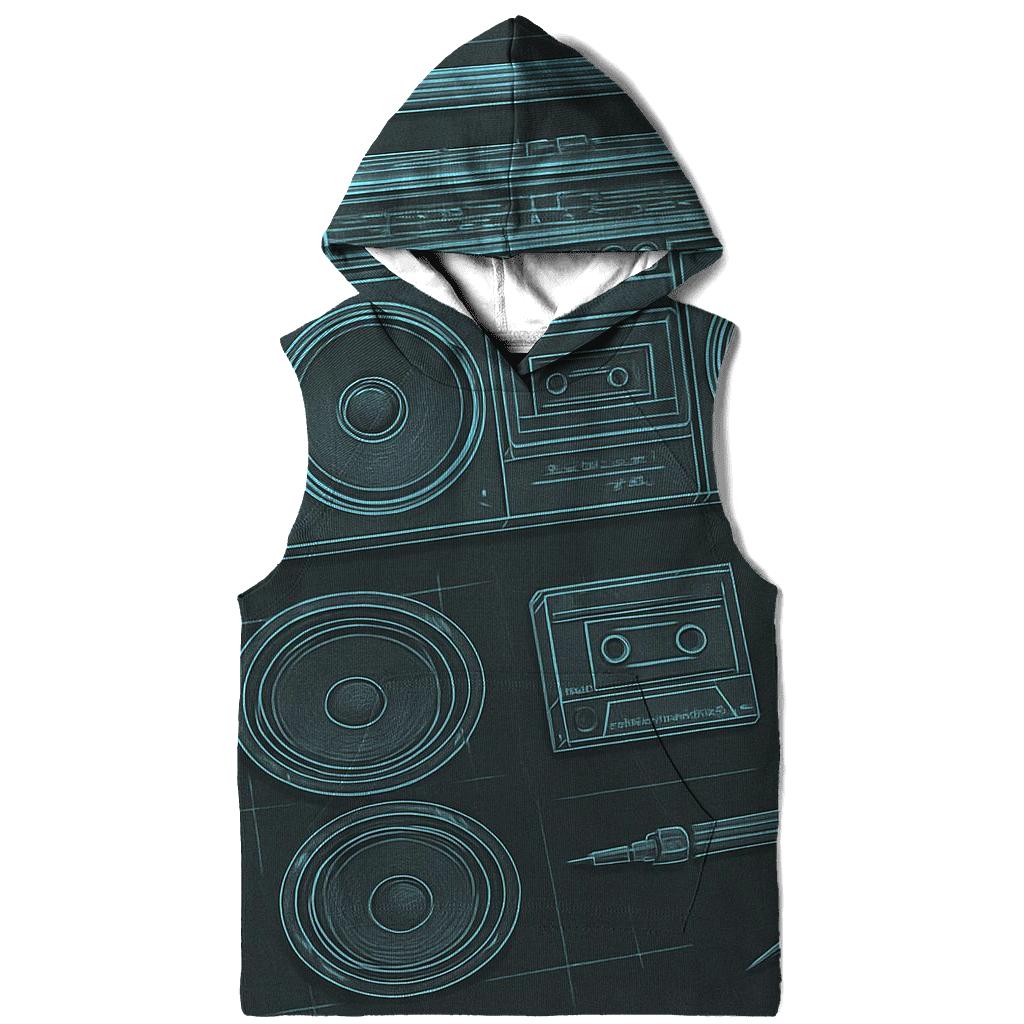 Boombox Blueprint premium hoodies
