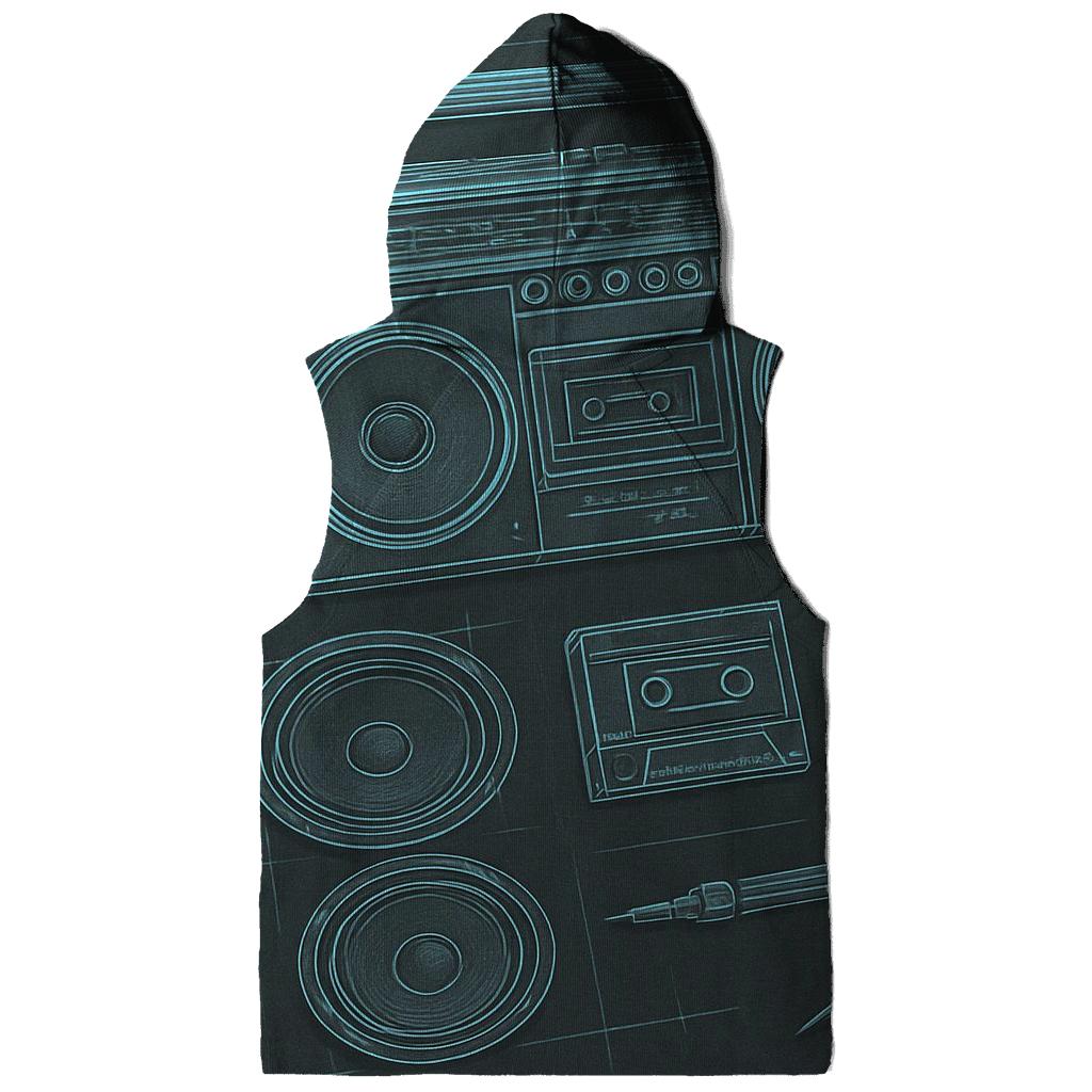 Boombox Blueprint premium hoodies
