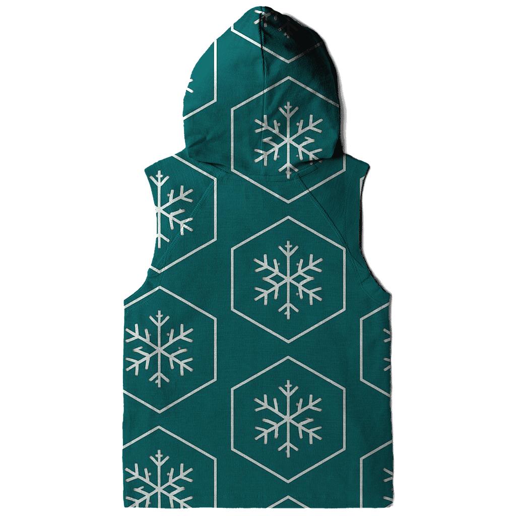 Snowflake Grid hoodies fashion