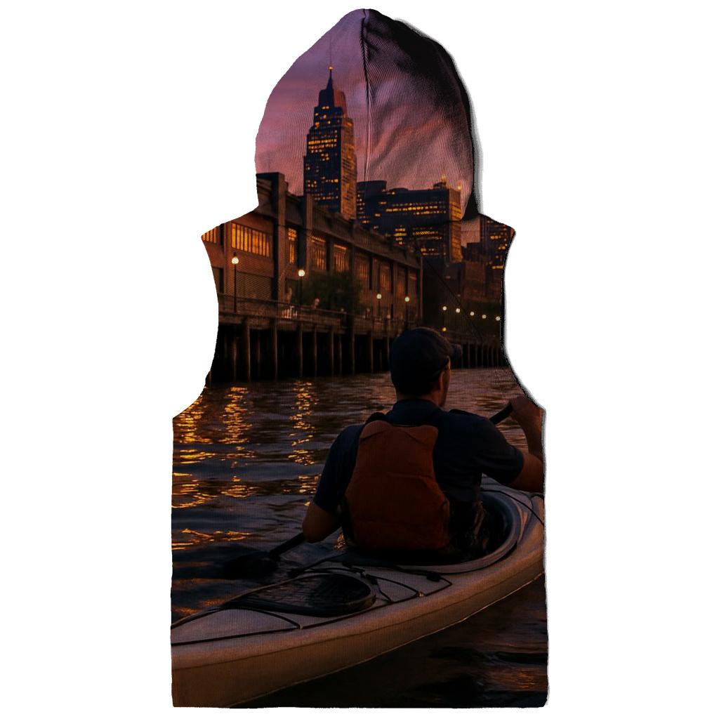 Sunset Kayak Paddle Along Chelsea Piers hoodie trends