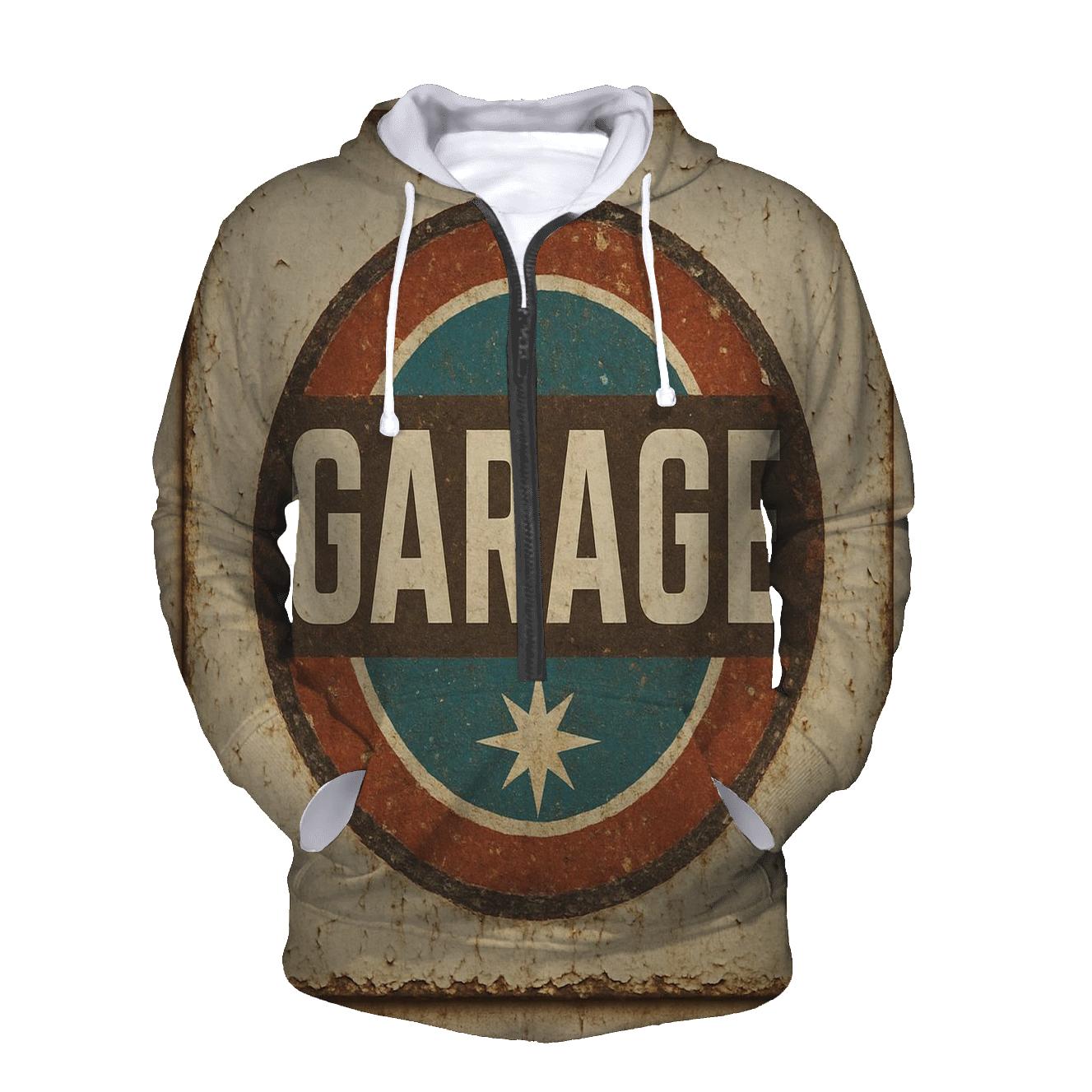 Classic Roadside Gas Logo designer hoodies