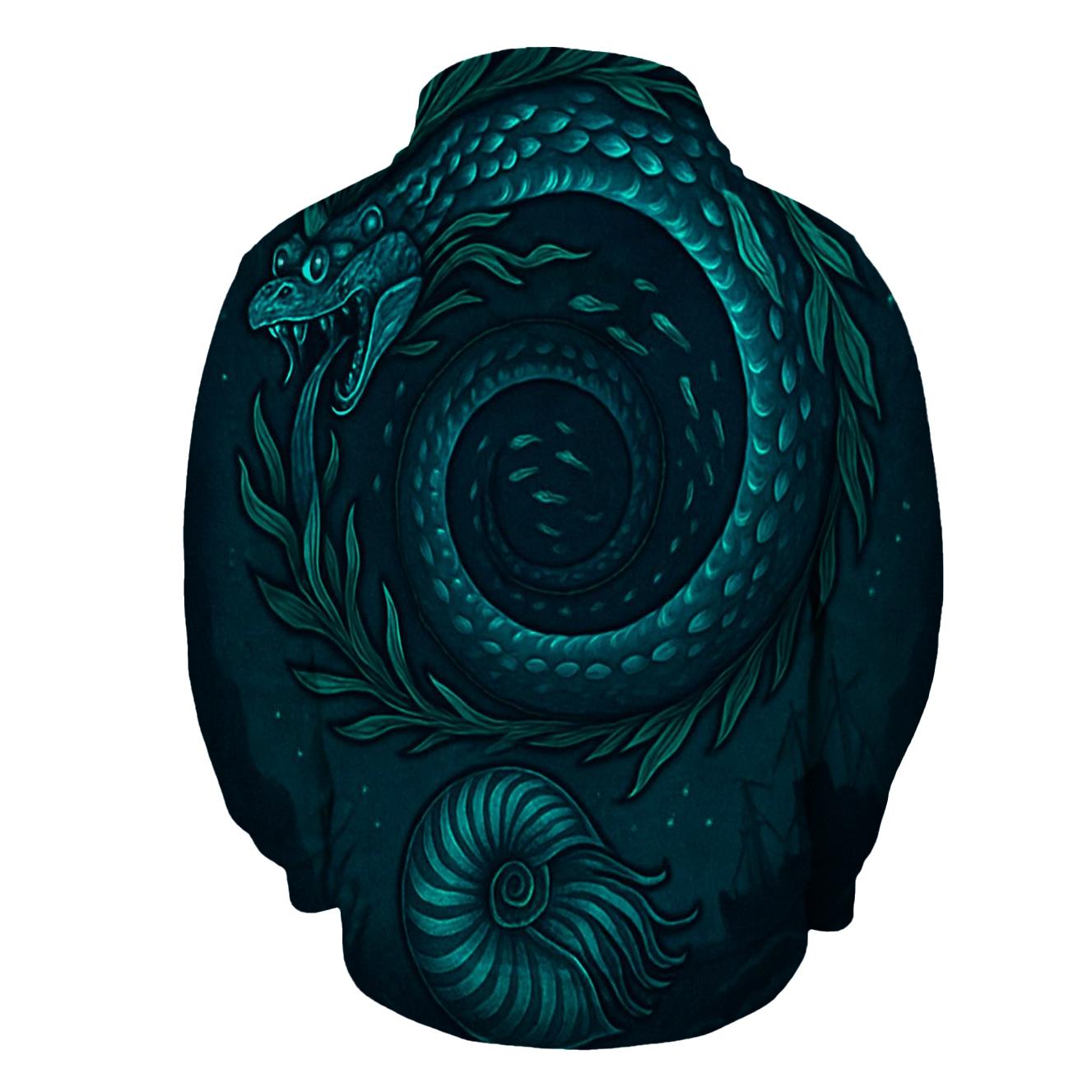 Tidal Ouroboros Of The Deep hoodies fashion