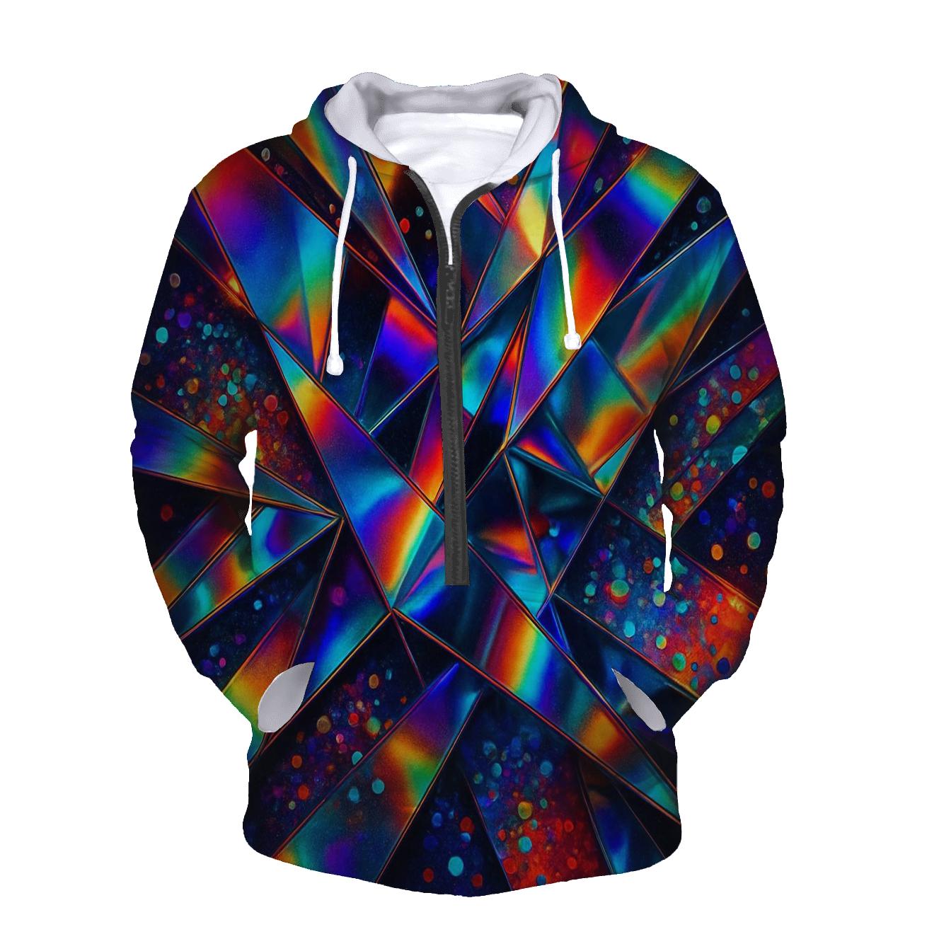Kaleido Disco Fracture designer hoodies