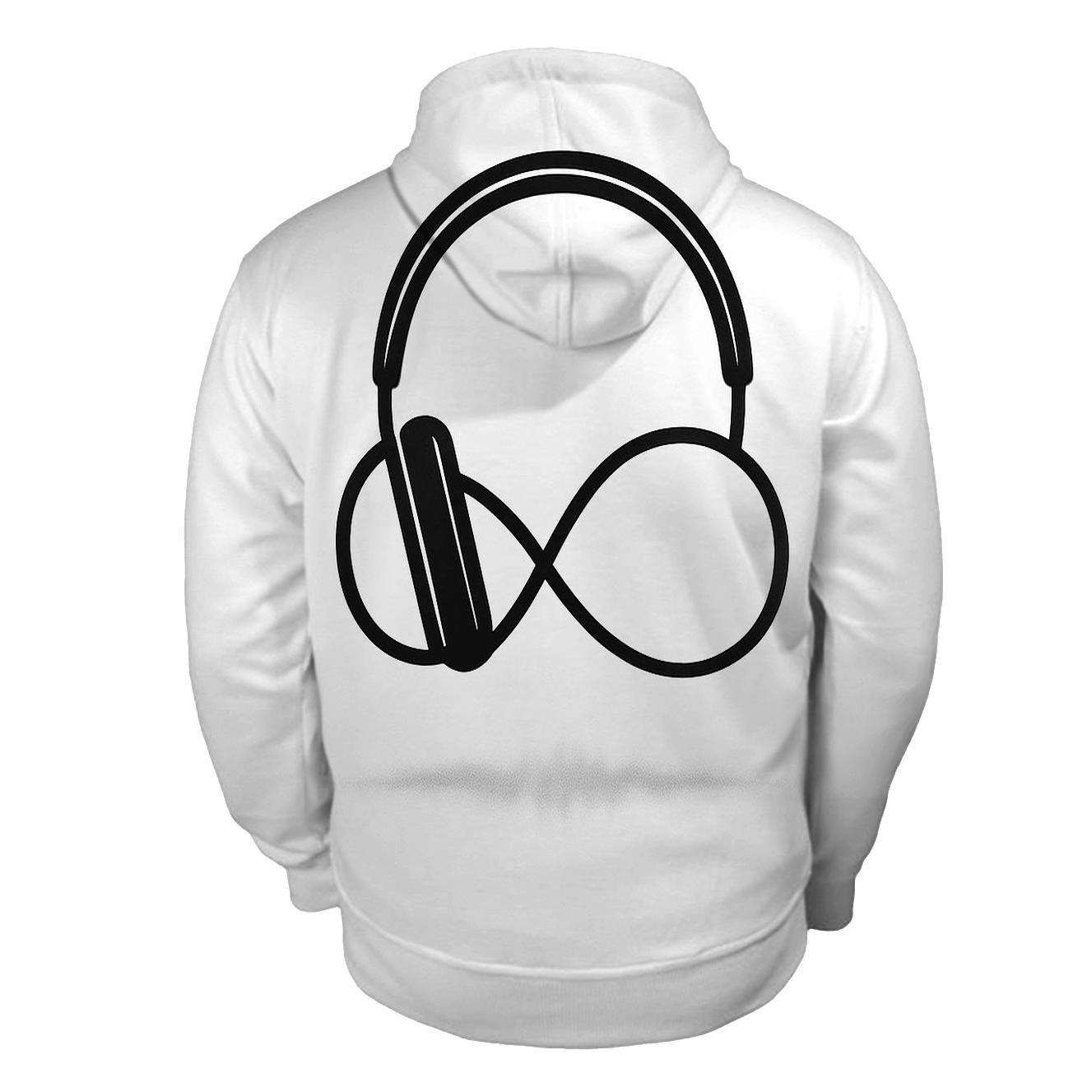 Headphone Loop Minimal hoodie designs