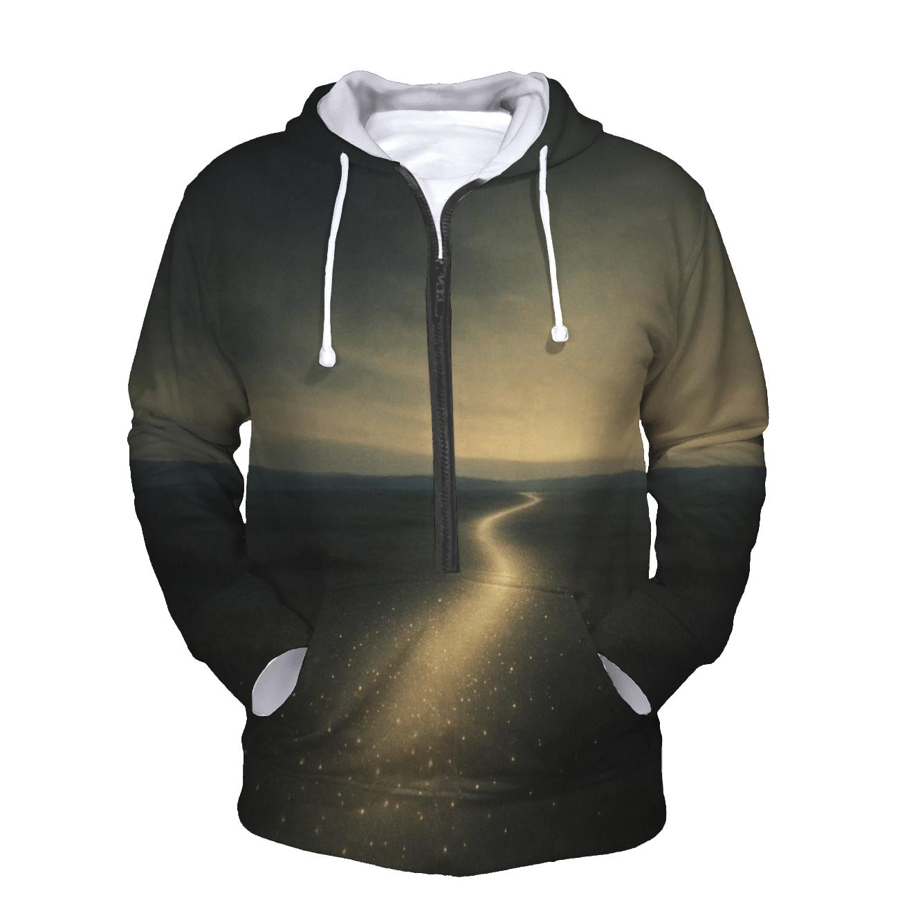 Path Of Light printed hoodies