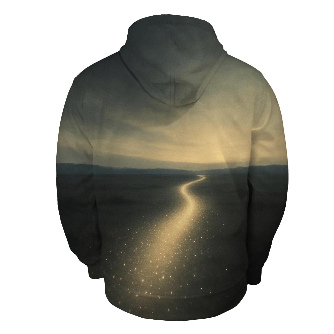 Path Of Light printed hoodies