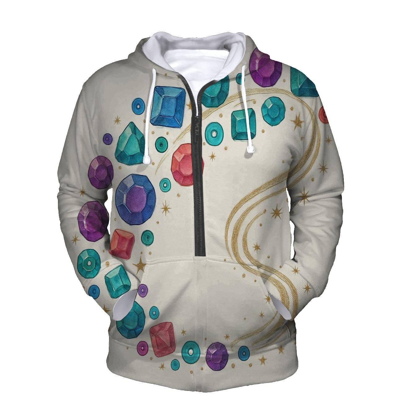 Gem Constellation Trail heavyweight hoodies