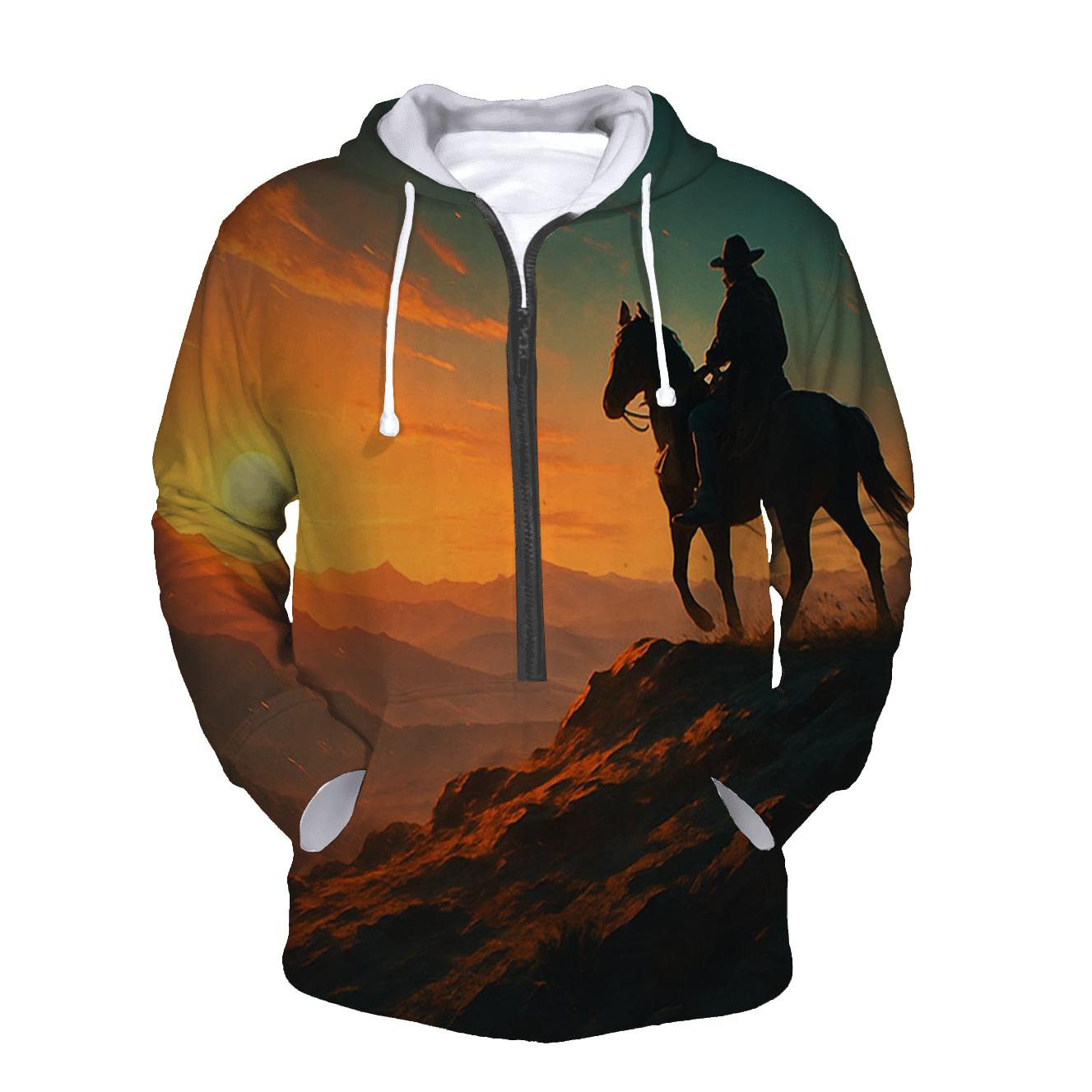 Sunrise Mountain Biking hoodie designs