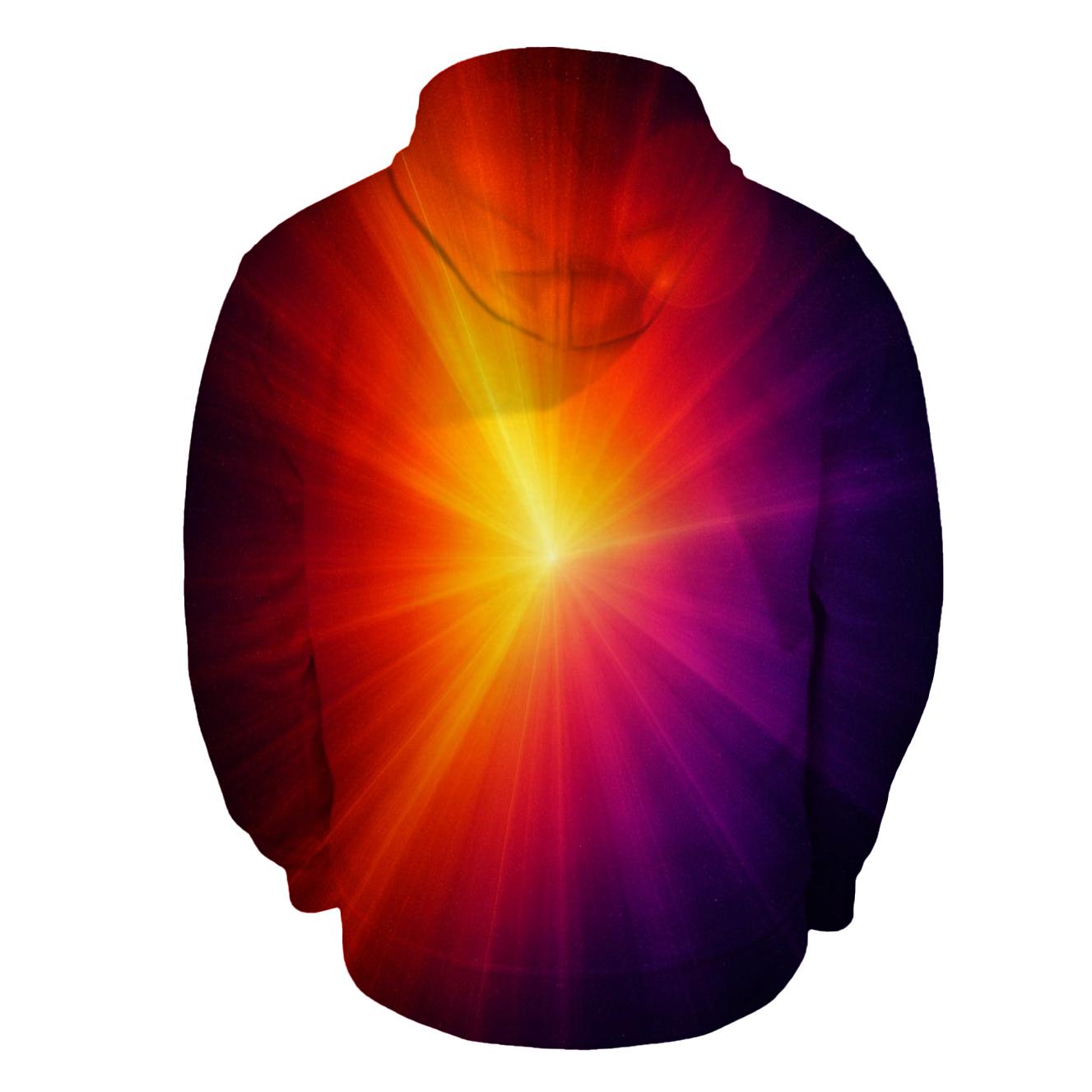 Solar Flare Spectrum graphic hoodies