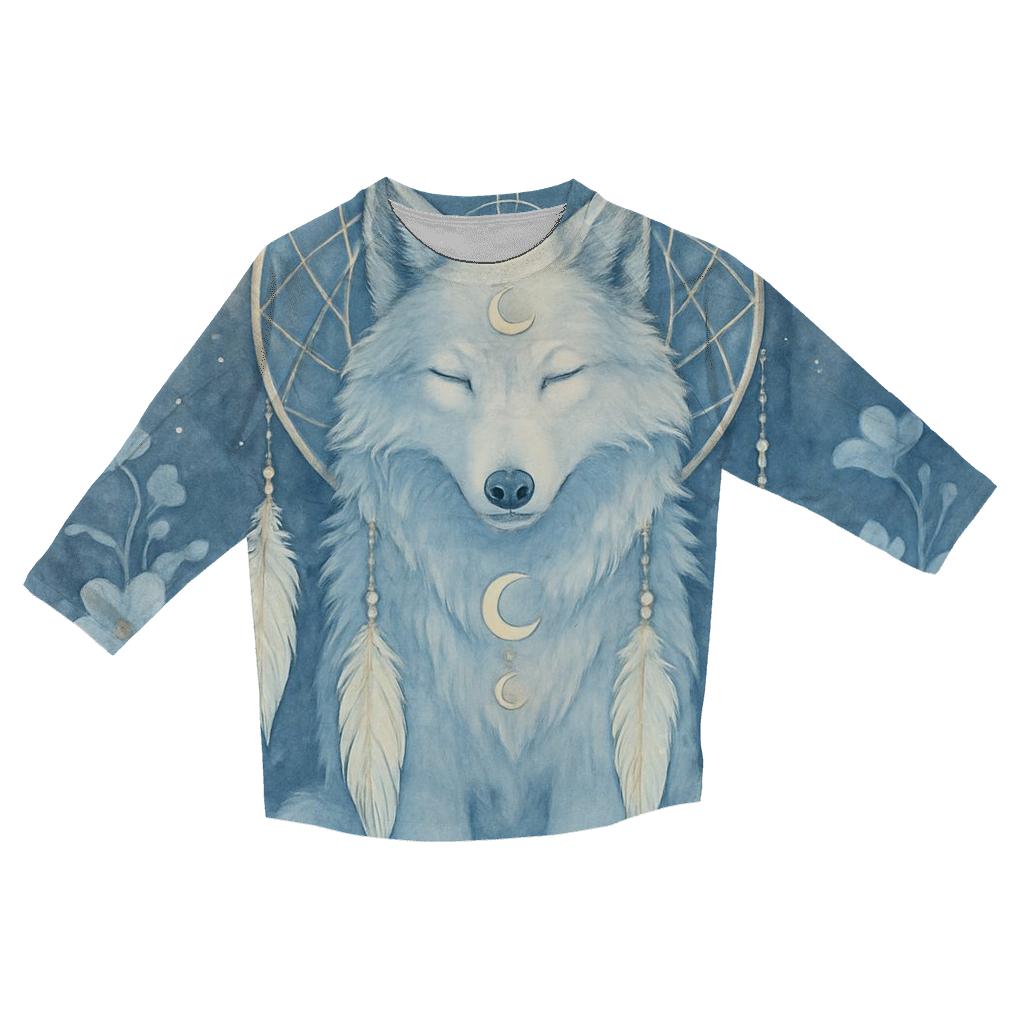 Dreamcatcher Moon Sentinel fashion 3/4 sleeve shirts