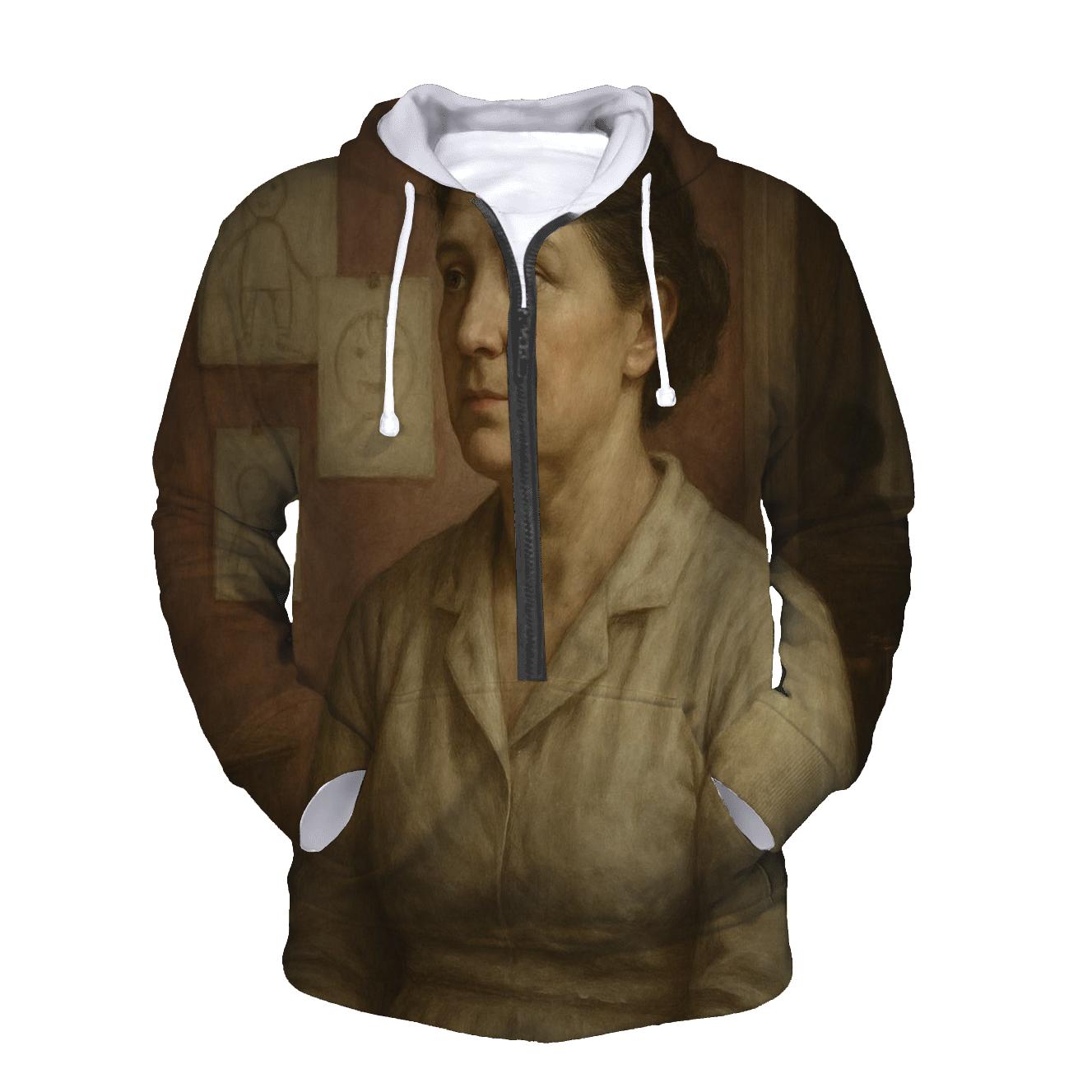 Keeper Of Quiet Courage embroidered hoodies