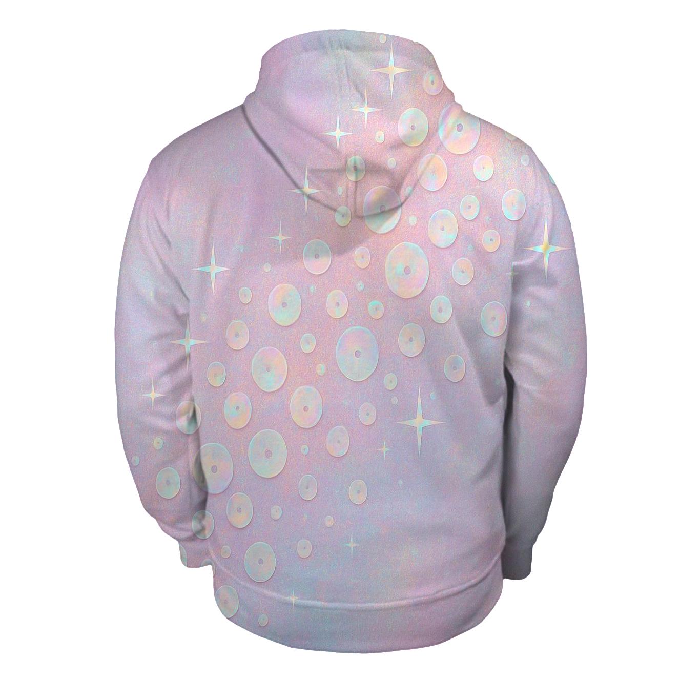 Sequin Star Shower pullover hoodies