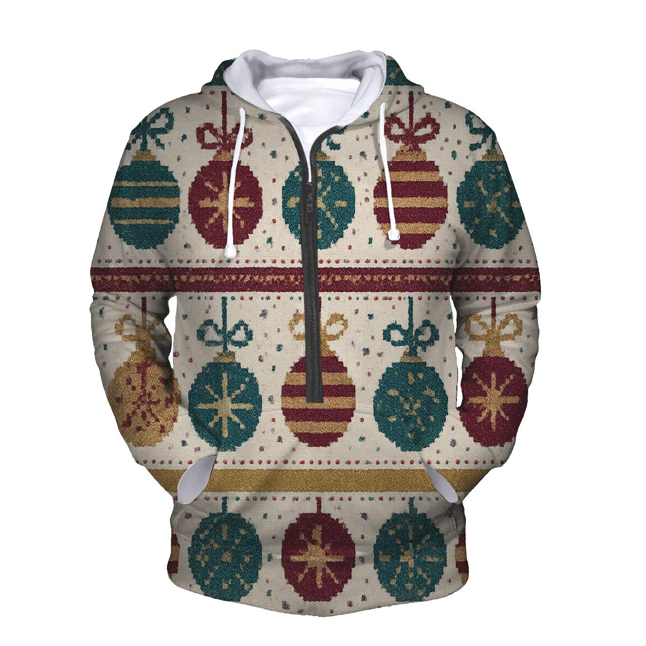 Ornament Ribbon Tapestry Design lightweight hoodies