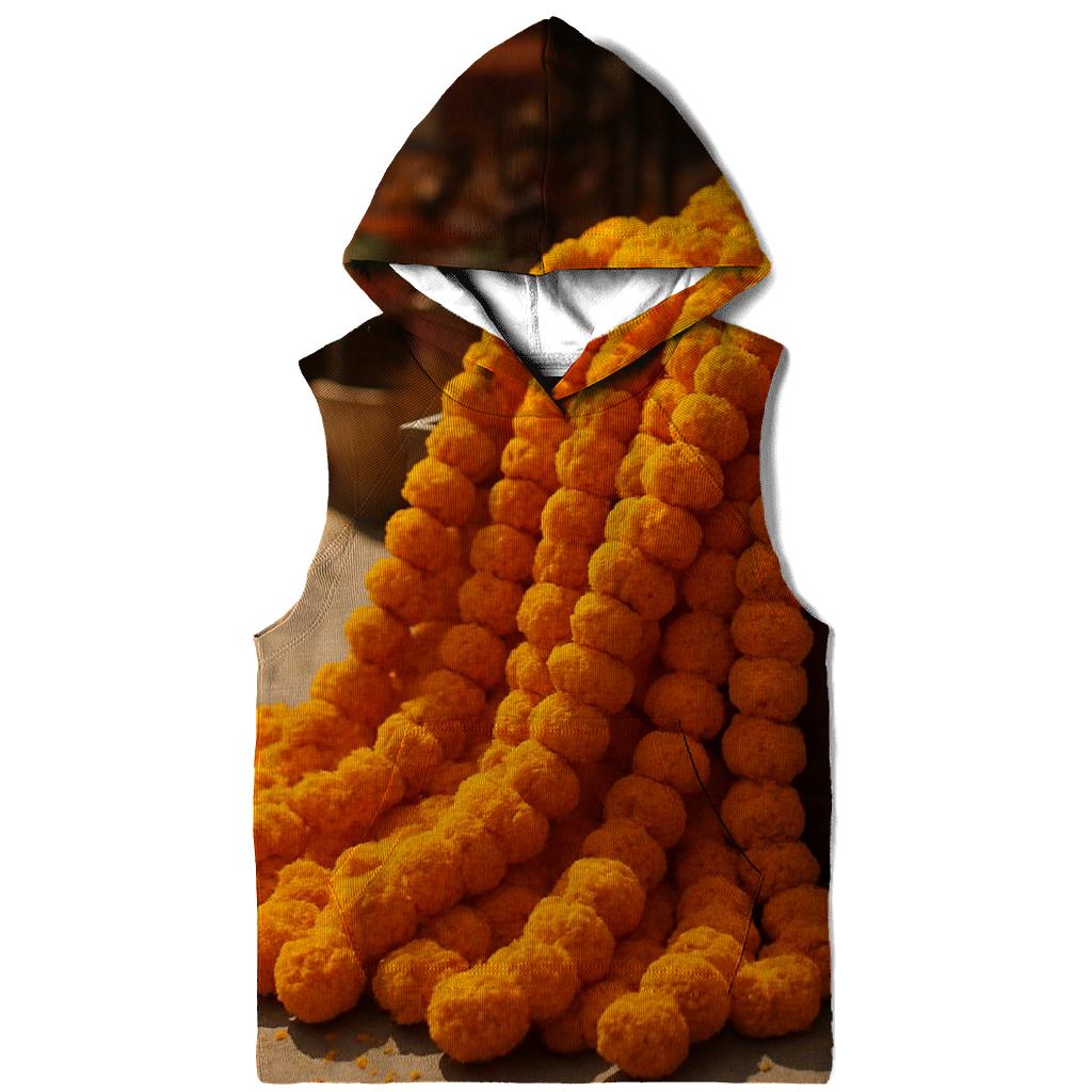Marigold Market Stall At Noon printed hoodies
