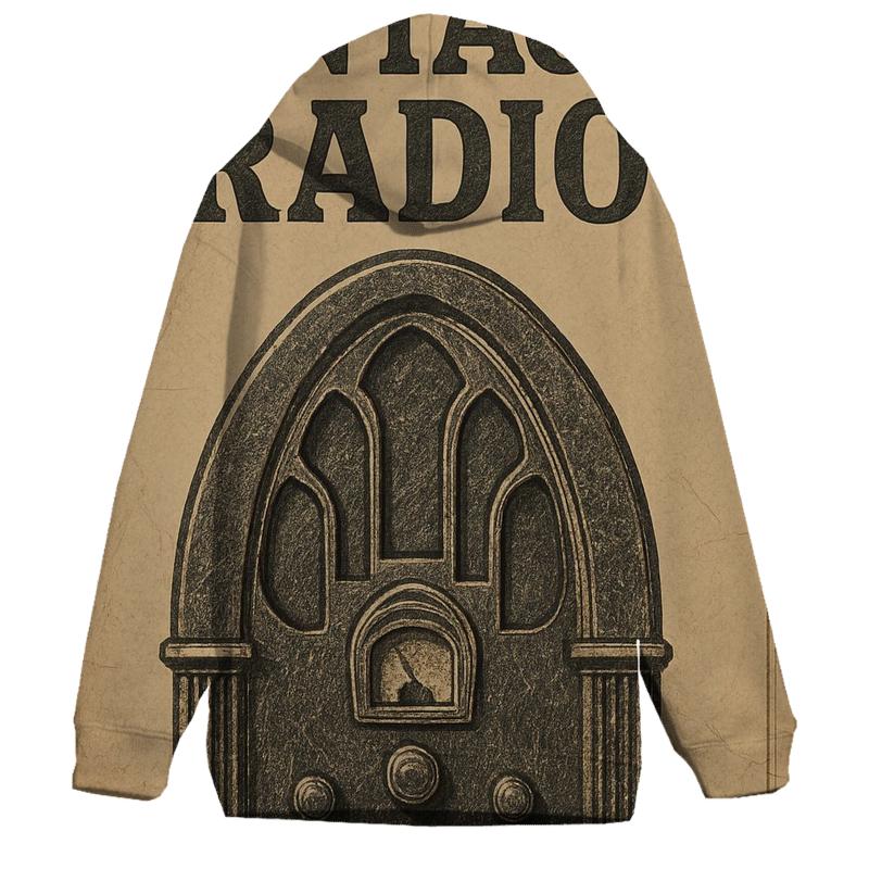 Antique Radio Ad Poster hoodies fashion