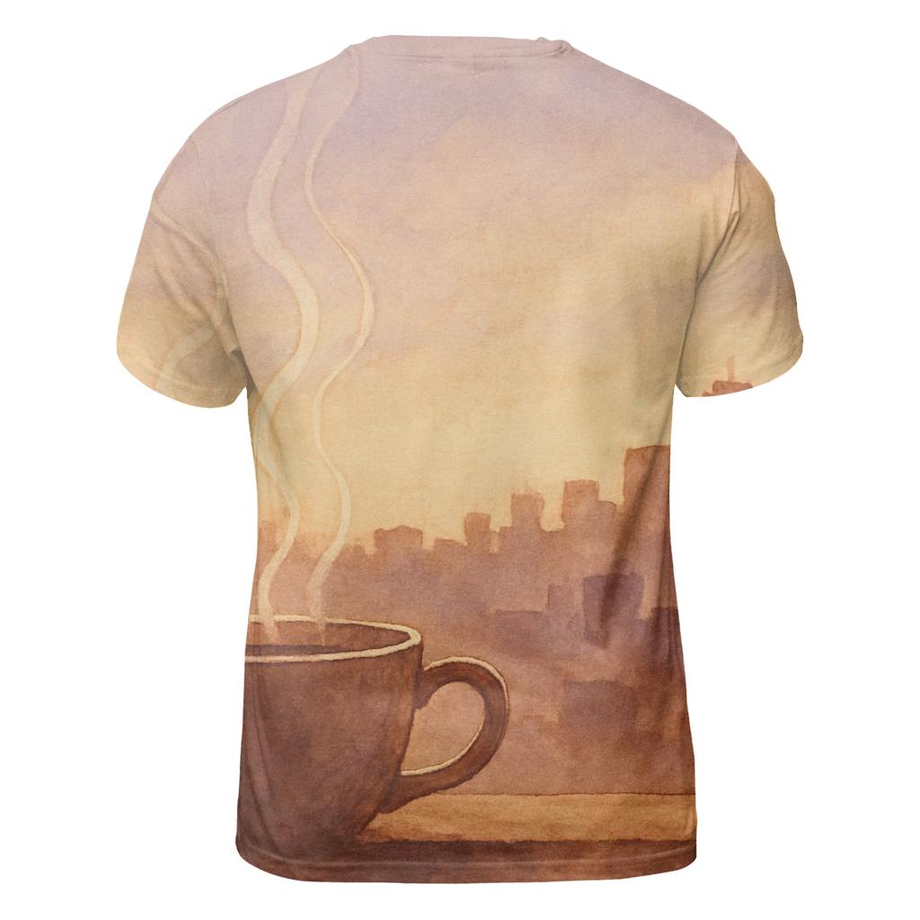 Aroma Wisp Horizon statement graphic shirts