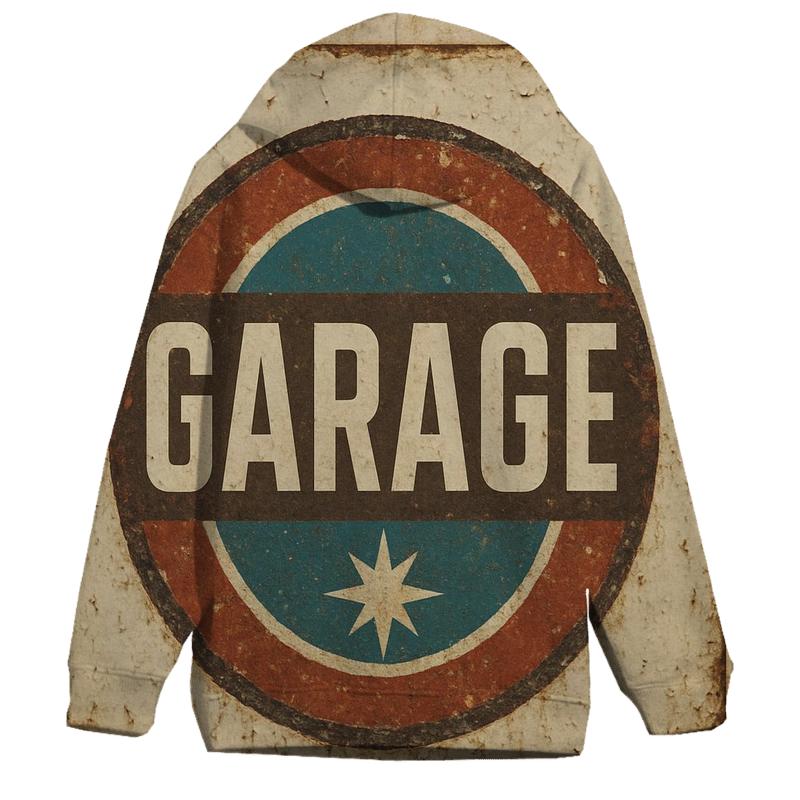 Classic Roadside Gas Logo zip-up hoodies