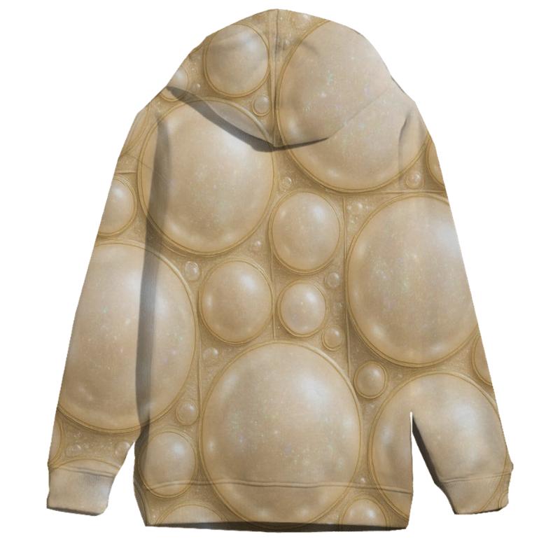 Champagne Bubble Mosaic custom hoodies
