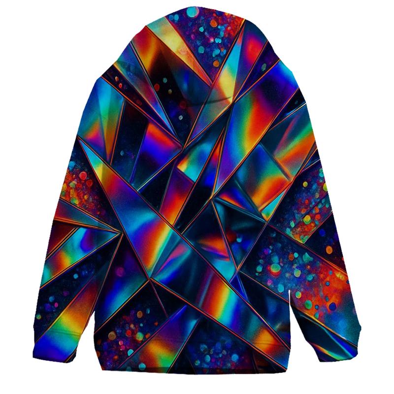 Kaleido Disco Fracture graphic hoodies