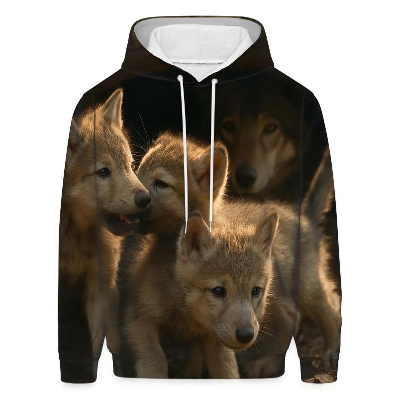 Pup Den Morning Lessons premium hoodies