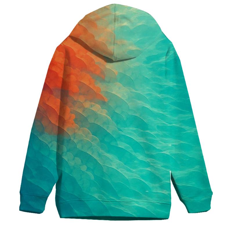 Coral Reef Wash hoodies fashion