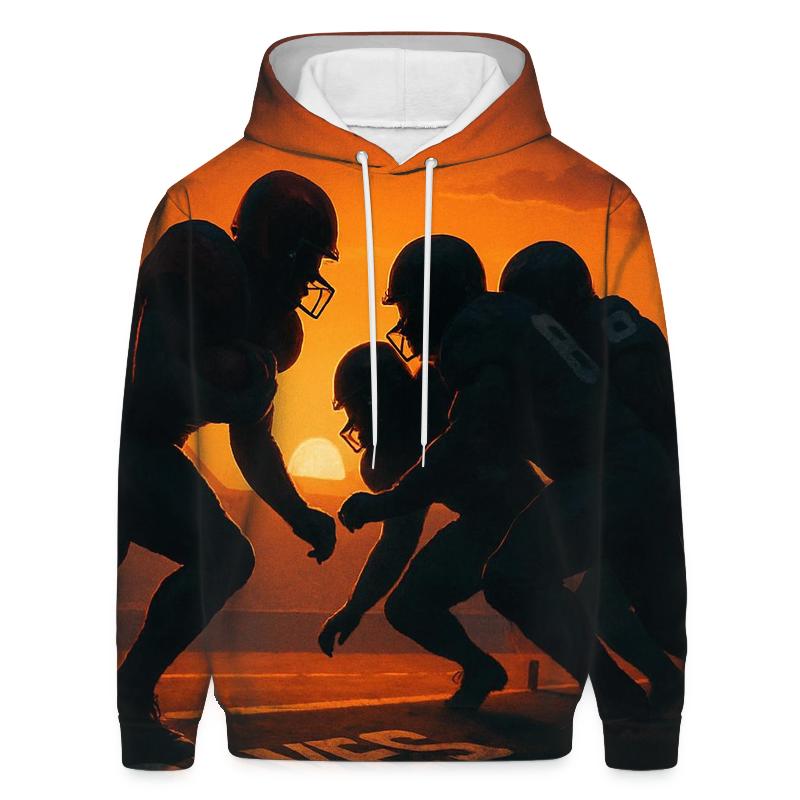 Sunset Goal Line Standoff hoodie designs