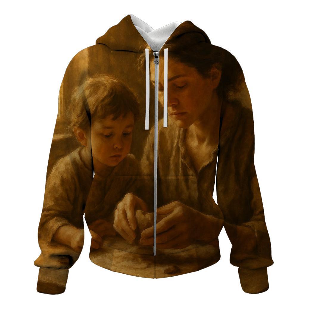Hands That Build Tomorrow heavyweight hoodies